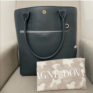 Dagne Dover Large Charlie Tote Ivy Green NWOT